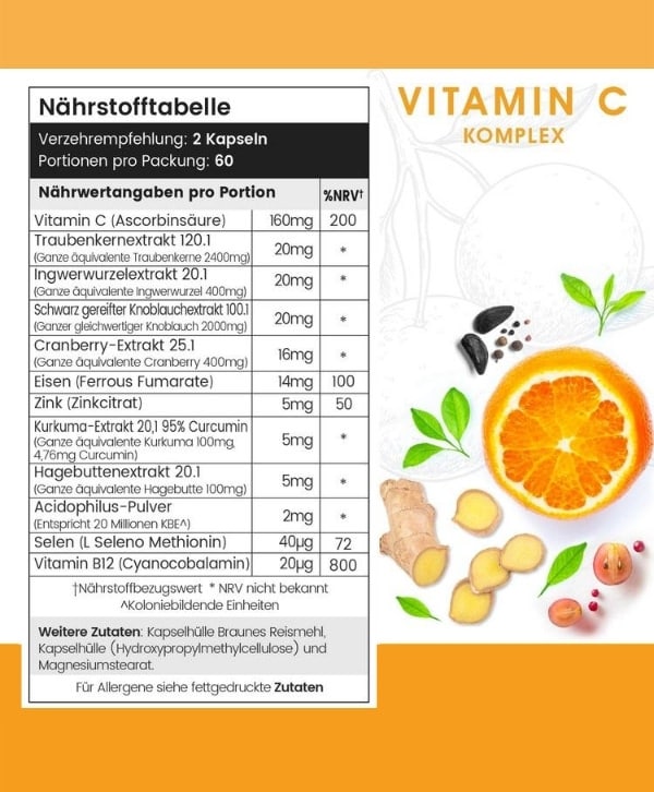 Vitamine C Maroc